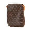 Miniatyrbillede 2 af 10: Pre-owned Louis Vuitton Monogram Musette Salsa Short Strap Brown