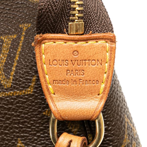 Pre-owned Louis Vuitton Monogram Pochette Accessoires Brown