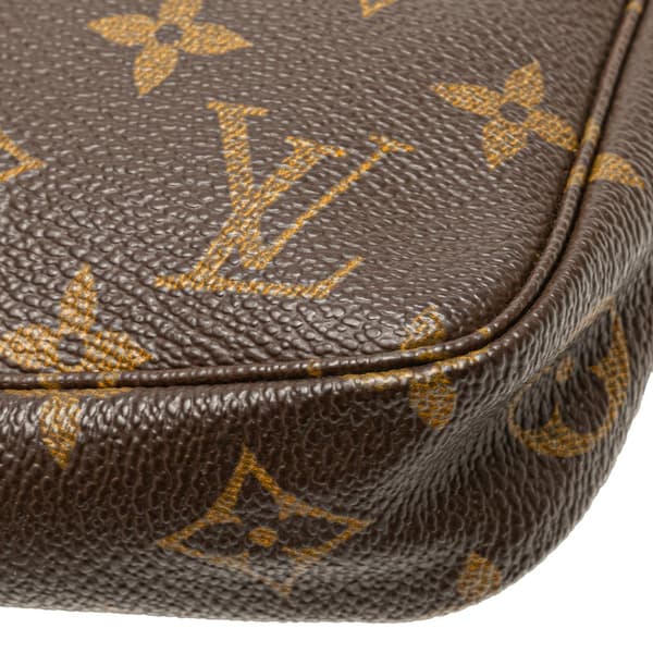 Pre-owned Louis Vuitton Monogram Pochette Accessoires Brown