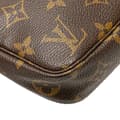 Miniatyrbild 9 av 10: Pre-owned Louis Vuitton Monogram Pochette Accessoires Brown