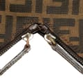 Pikkukuva 7 / 10: Pre-owned Fendi Zucca Canvas Double Zip Shoulder Bag Brown