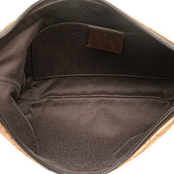 Pre-owned Gucci GG Canvas Shoulder Bag Brown