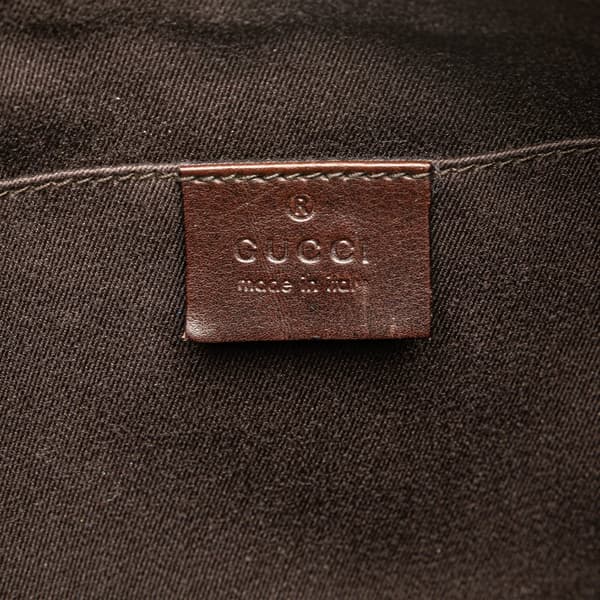 Pre-owned Gucci GG Canvas Shoulder Bag Brown
