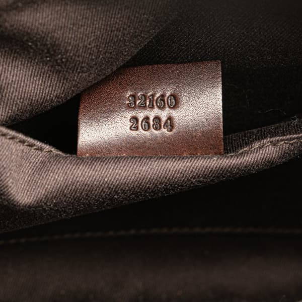 Pre-owned Gucci GG Canvas Shoulder Bag Brown