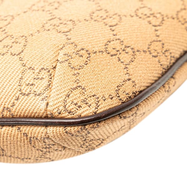 Pre-owned Gucci GG Canvas Shoulder Bag Brown