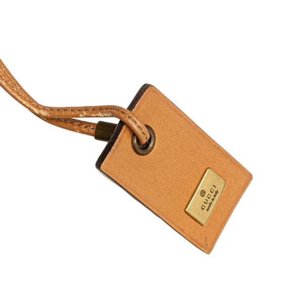 Pre-owned Gucci Canvas Utilitarian Shoulder Bag Brown