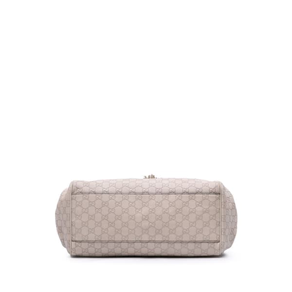 Pre-owned Gucci Large Guccissima Emily Chain Shoulder Bag Brown