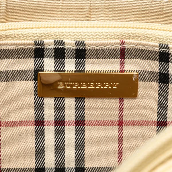 Pre-owned Burberry Leather Shoulder Bag Brown