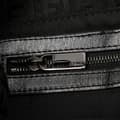 Miniatyrbillede 7 af 10: Pre-owned Fendi Zucchino Canvas Double Flap Mamma Black