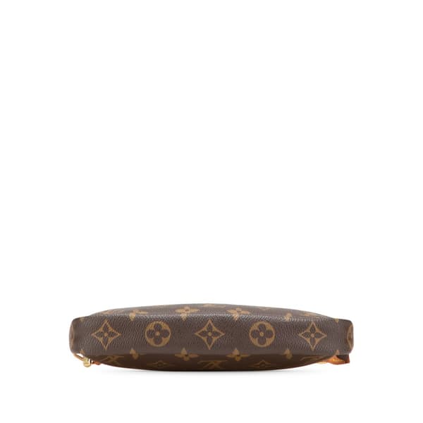 Pre-owned Louis Vuitton Monogram Pochette Accessoires Brown
