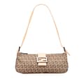 Pikkukuva 1 / 10: Pre-owned Fendi Zucchino Canvas Shoulder Bag Brown