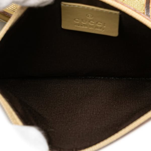 Pre-owned Gucci GG Canvas Shoulder Bag Brown