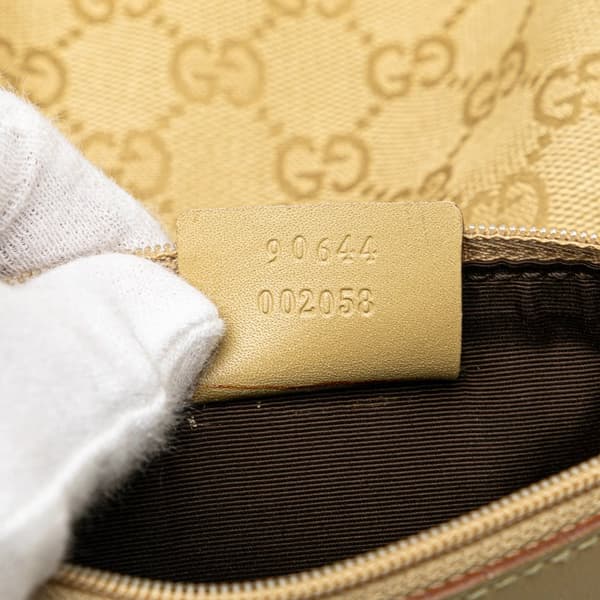 Pre-owned Gucci GG Canvas Shoulder Bag  Brown
