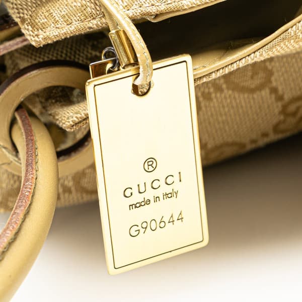 Pre-owned Gucci GG Canvas Shoulder Bag  Brown