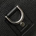 Miniatyrbild 8 av 10: Pre-owned Gucci Pebbled Leather Abbey D Ring Shoulder Bag Black