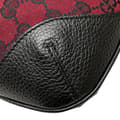 Miniatyrbild 8 av 10: Pre-owned Gucci GG Canvas Shoulder Bag  Red