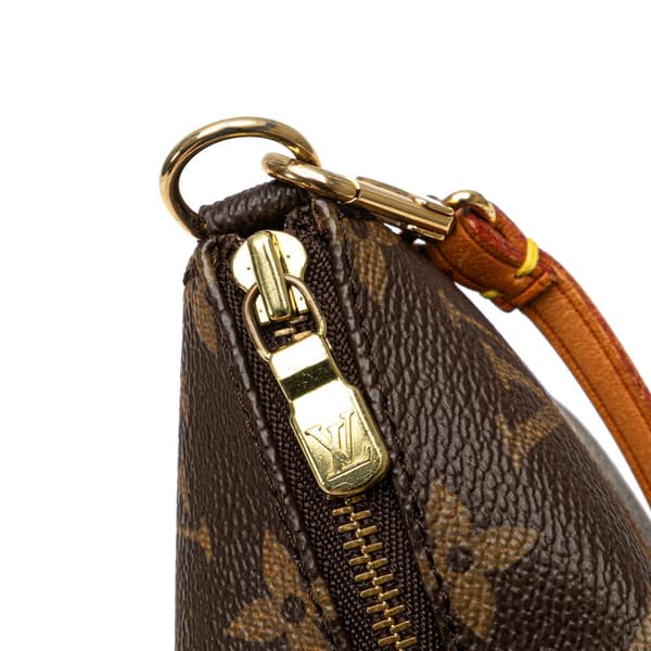 Pre-owned Louis Vuitton Monogram Pochette Accessoires Brown