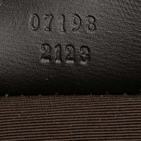 Pre-owned Gucci GG Denim Boat Brown