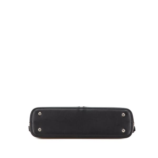 Pre-owned Burberry Leather Flap Shoulder Bag Black