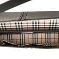 Miniatyrbild 4 av 10: Pre-owned Burberry Leather Flap Shoulder Bag Black