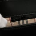 Miniatyrbild 7 av 10: Pre-owned Burberry Leather Flap Shoulder Bag Black