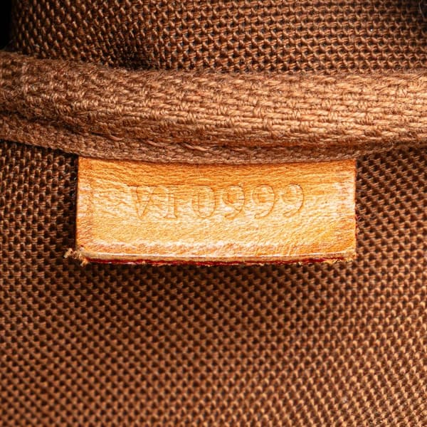Pre-owned Louis Vuitton Monogram Pochette Accessoires Brown