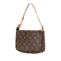 Miniatyrbillede 2 af 10: Pre-owned Louis Vuitton Monogram Pochette Accessoires Brown