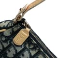 Miniatyrbillede 7 af 10: Pre-owned Dior Mini Diorissimo Canvas Saddle Pochette Blue