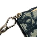 Miniatyrbillede 8 af 10: Pre-owned Dior Mini Diorissimo Canvas Saddle Pochette Blue