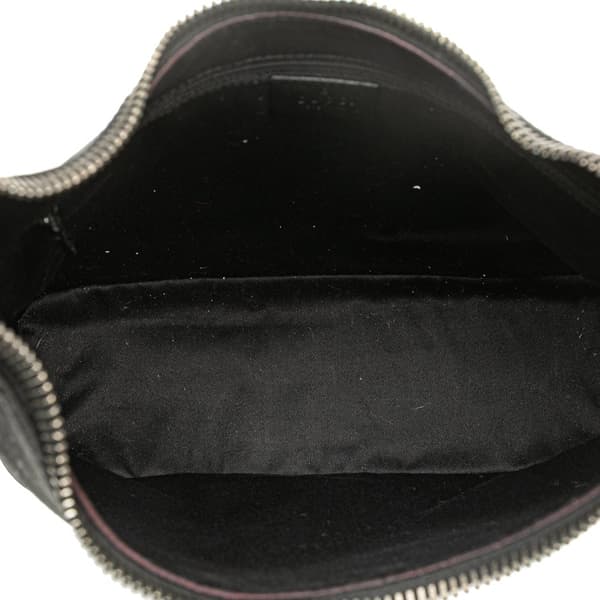 Pre-owned Gucci GG Canvas Shoulder Bag Black