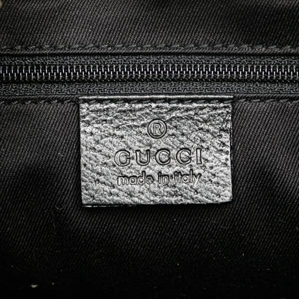 Pre-owned Gucci GG Canvas Shoulder Bag Black