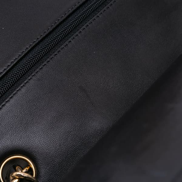 Pre-owned Chanel Jumbo Classic Lambskin Double Flap Black