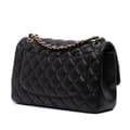 Miniatyrbild 2 av 10: Pre-owned Chanel Jumbo Classic Lambskin Double Flap Black