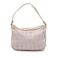 Miniatyrbilde 1 av 10: Pre-owned Chanel New Travel Line Nylon Shoulder Bag Brown