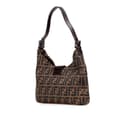 Pikkukuva 2 / 10: Pre-owned Fendi Zucca Canvas Shoulder Bag Brown