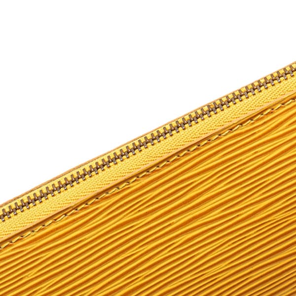 Pre-owned Louis Vuitton Epi Pochette Accessoires Yellow