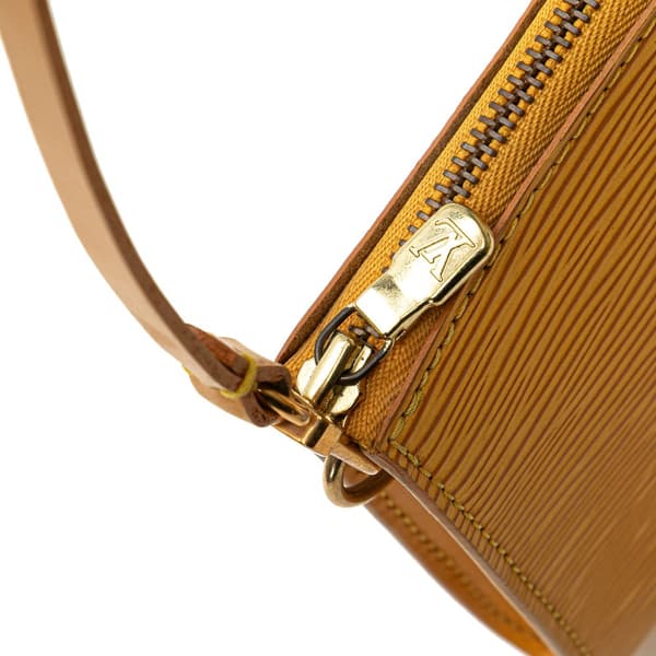 Pre-owned Louis Vuitton Epi Pochette Accessoires Yellow