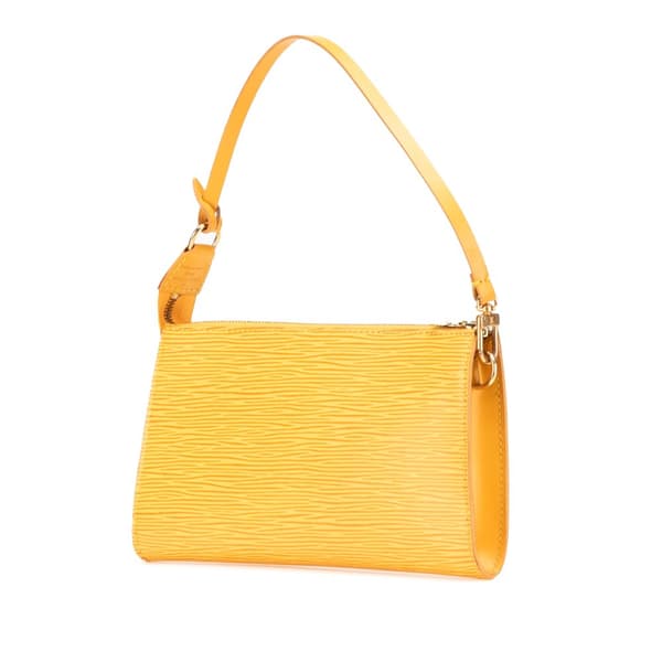 Pre-owned Louis Vuitton Epi Pochette Accessoires Yellow