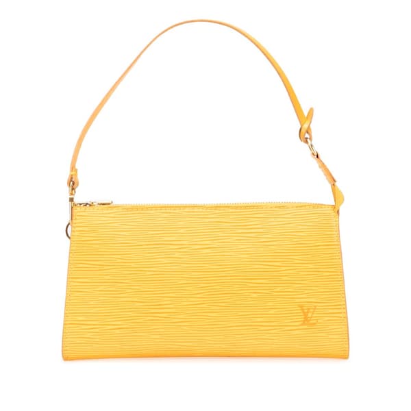 Pre-owned Louis Vuitton Epi Pochette Accessoires Yellow