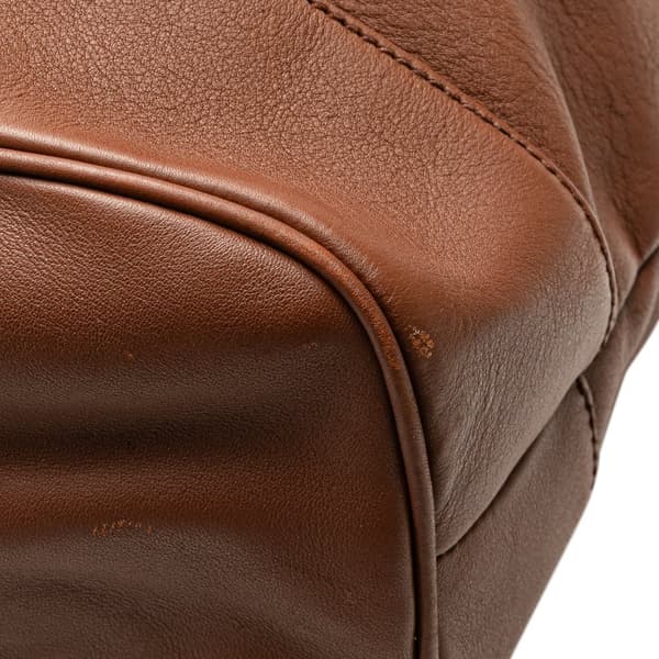 Pre-owned Gucci Leather Eva Shoulder Bag Brown