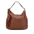 Miniatyrbild 1 av 9: Pre-owned Gucci Leather Eva Shoulder Bag Brown