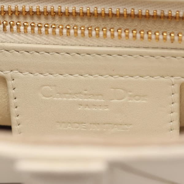 Pre-owned Dior Ultra Matte Calfskin Saddle Bag White