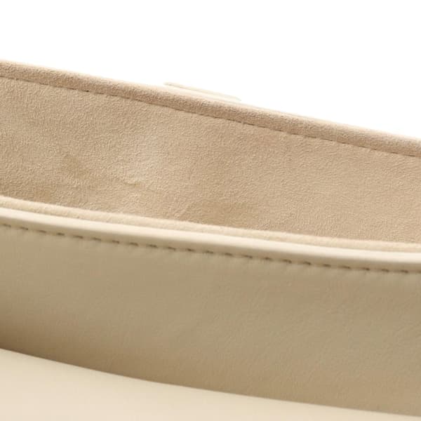 Pre-owned Dior Ultra Matte Calfskin Saddle Bag White