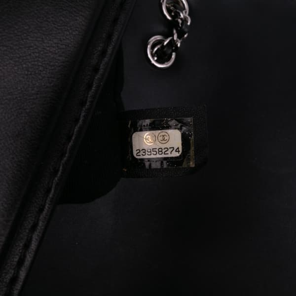 Pre-owned Chanel Medium Calfskin Braided Chic Flap Black