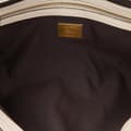 Miniatyrbilde 4 av 10: Pre-owned Fendi Bicolor Leather Chain Midi Baguette White