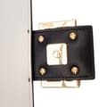Miniatyrbilde 6 av 10: Pre-owned Fendi Bicolor Leather Chain Midi Baguette White