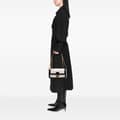 Miniatyrbilde 9 av 10: Pre-owned Fendi Bicolor Leather Chain Midi Baguette White