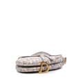 Miniatyrbilde 3 av 9: Pre-owned Dior Oblique Canvas Embroidered Saddle Bag Gray