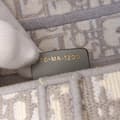 Miniatyrbilde 5 av 9: Pre-owned Dior Oblique Canvas Embroidered Saddle Bag Gray