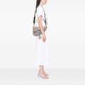 Miniatyrbilde 8 av 9: Pre-owned Dior Oblique Canvas Embroidered Saddle Bag Gray